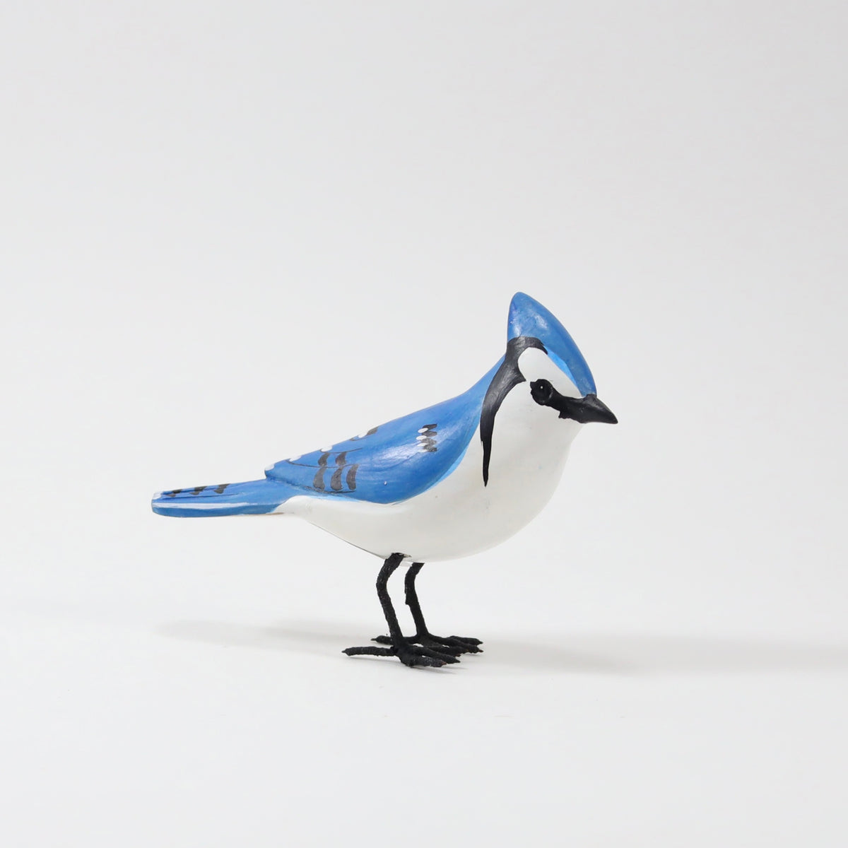 B-39 Blue Jay Bird - Celtic, Viking and Lamp Woodcraft Carvings