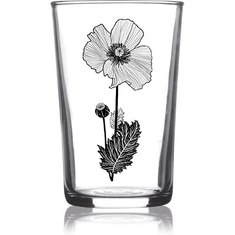 Poppy Juice Glass in Black – PINCH