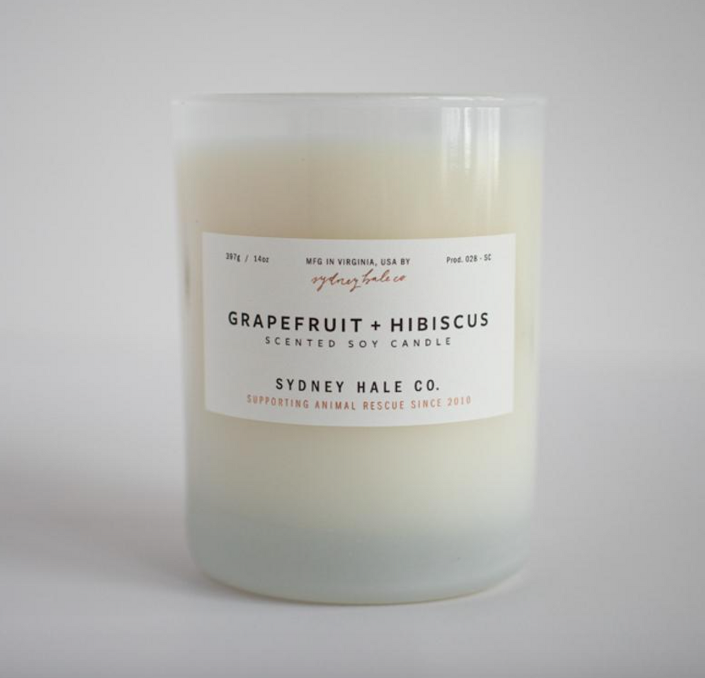 Grapefruit Hibiscus Candle by Sydney Hale Company - Sydney Hale Company - candle - [PINCH]